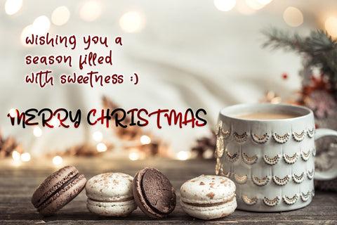 Sweet Macarons Font Stefani Letter 