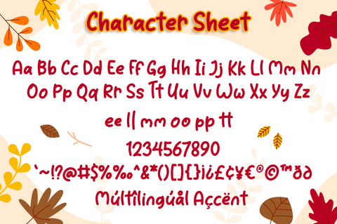 Sweet Maple Font Attype studio 