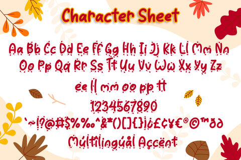 Sweet Maple Font Attype studio 