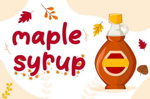 Sweet Maple Font Attype studio 