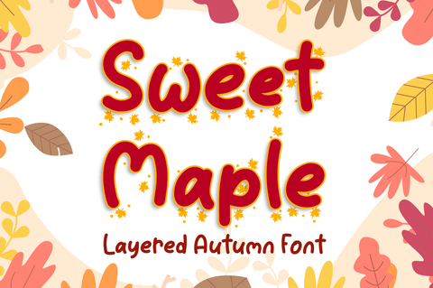 Sweet Maple Font Attype studio 