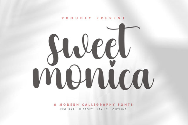 Sweet Monica Font gatype 
