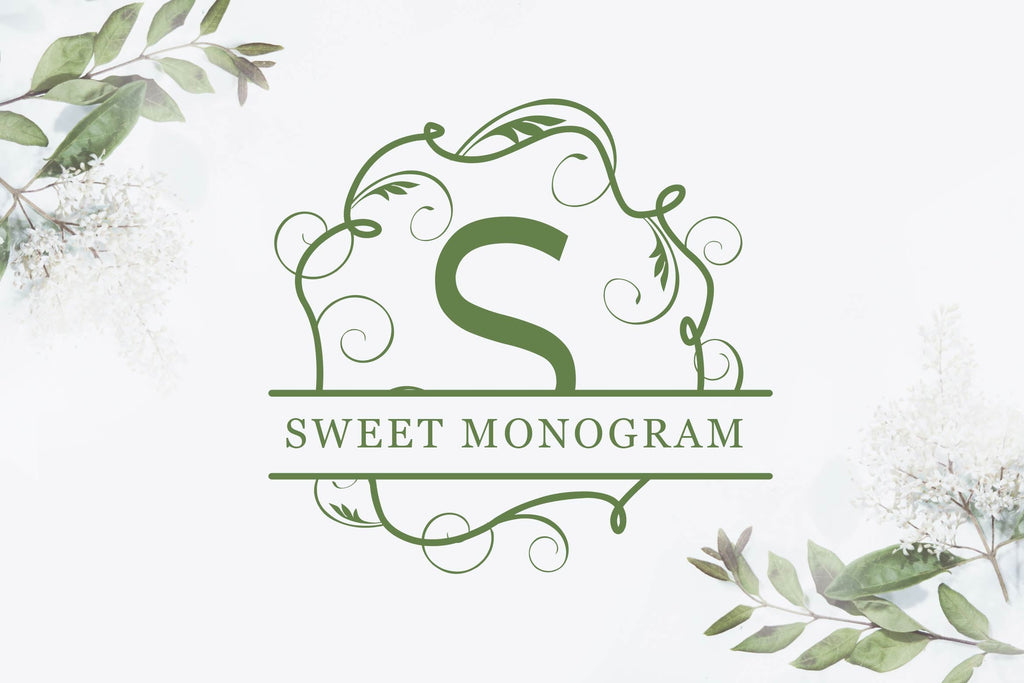 Sweet Monogram - So Fontsy