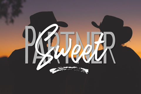 Sweet Partner Brush Font Fajri Adi 