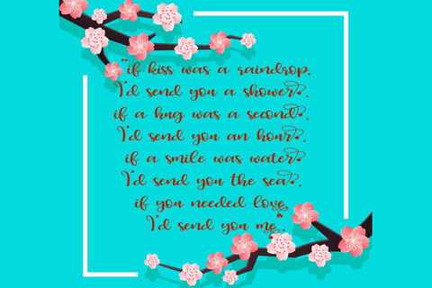 Sweet Something Font Supersemar Letter 