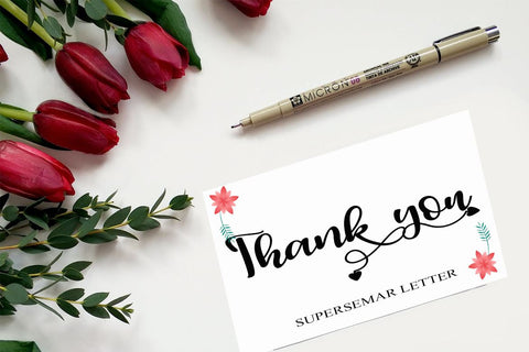Sweet Something Font Supersemar Letter 