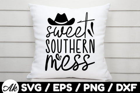 Sweet southern mess svg SVG akazaddesign 