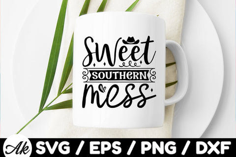 Sweet southern mess svg SVG akazaddesign 