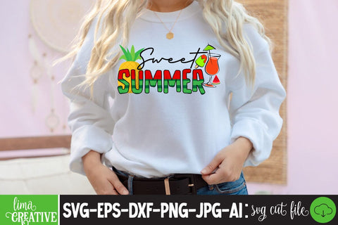 Sweet Summer Sublimation PNG Sublimation Insomnia Std 