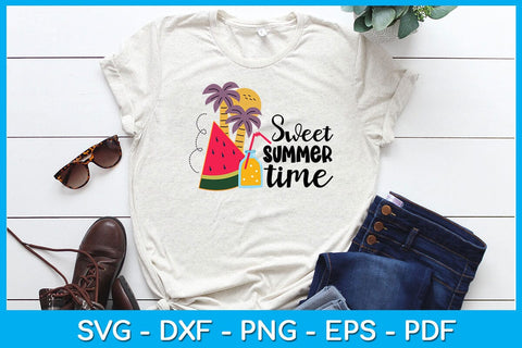 Sweet Summer Time PNG Sublimation Printable File Sublimation Creativedesigntee 