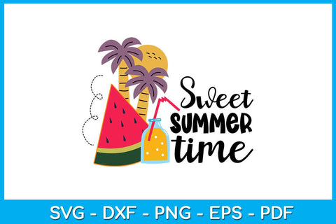 Sweet Summer Time PNG Sublimation Printable File Sublimation Creativedesigntee 