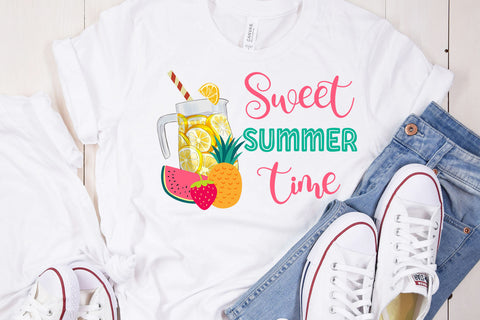 Sweet Summer Time Sublimation Design Sublimation Happy Printables Club 