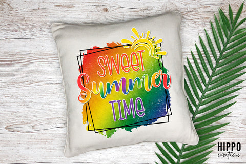 Sweet Summer Time | Summer Sublimation PNG Sublimation Hippo Creations 