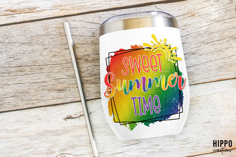 Sweet Summer Time | Summer Sublimation PNG Sublimation Hippo Creations 