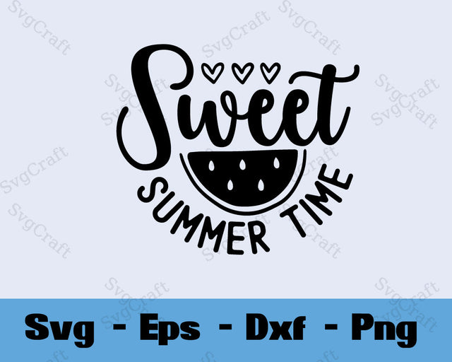 sweet summer time SVG Cut file SVG Svgcraft 