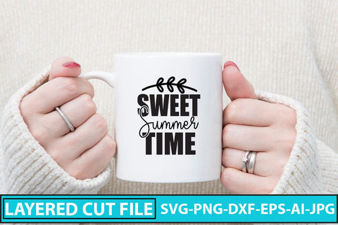 Sweet Summer Time SVG Cut File SVG Syaman 