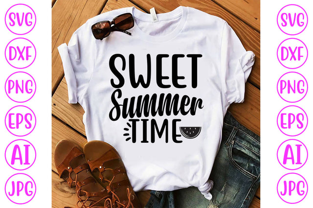Sweet Summer Time SVG Cut File SVG Syaman 