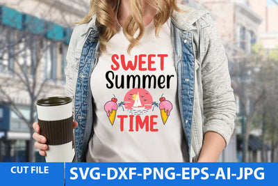 Sweet Summer Time SVG Design SVG BlackCatsMedia 