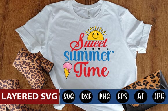 sweet summer time Svg SVG Blessedprint 