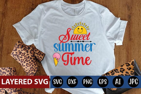 sweet summer time Svg SVG Blessedprint 