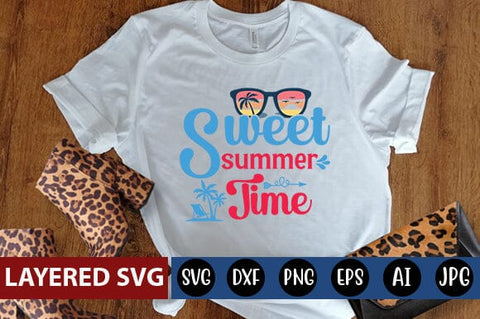 sweet summer time Svg SVG Blessedprint 