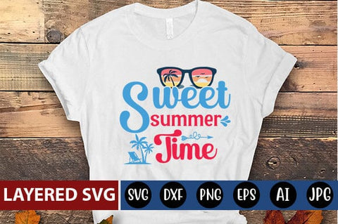 sweet summer time Svg SVG Blessedprint 