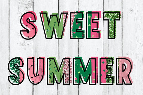 Sweet Summer Watermelon PNG | Summer Sublimation Sublimation B Renee Design 
