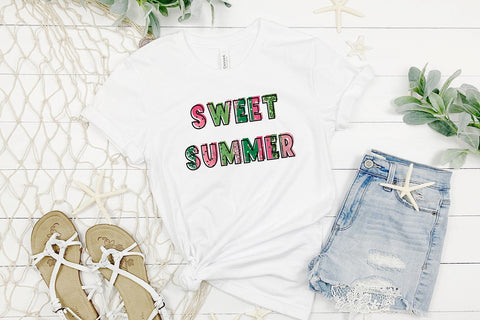 Sweet Summer Watermelon PNG | Summer Sublimation Sublimation B Renee Design 