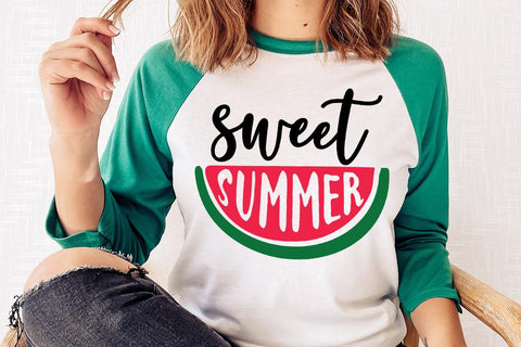 Sweet Summer - Watermelon SVG SVG So Fontsy Design Shop 