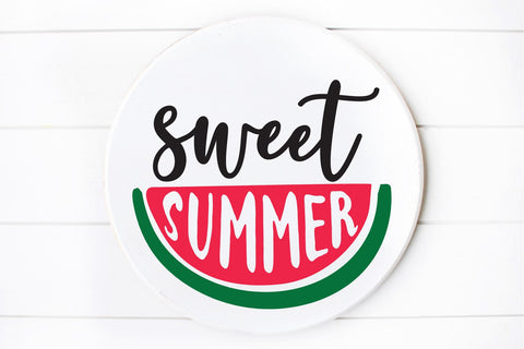 Sweet Summer - Watermelon SVG SVG So Fontsy Design Shop 
