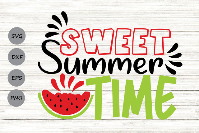 Sweet Summertime| Summer SVG Cutting Files. SVG CosmosFineArt 