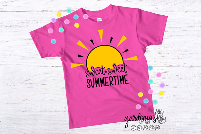 Sweet Summertime Sun SVG SVG Gardenias Art Shop 