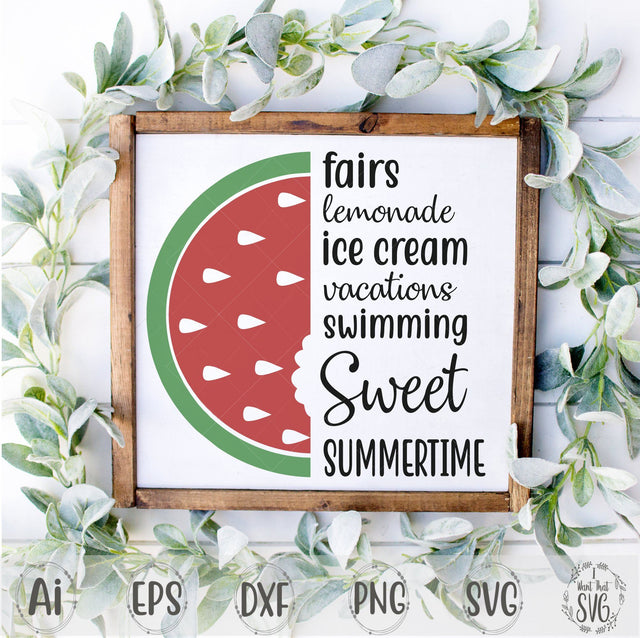 Sweet Summertime SVG I Want That SVG 