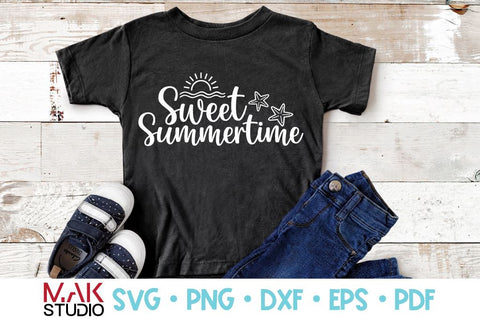 Sweet summertime svg Summertime svg Summer svg Summer girl svg Sweet summertime svg file SVG MAKStudion 