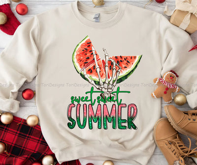 Sweet Sweet Summer png, Sweet Summer Time Png, Summer Design, Beach Png, Watermelon, Summer Drink PNG Sublimation ToriDesigns 