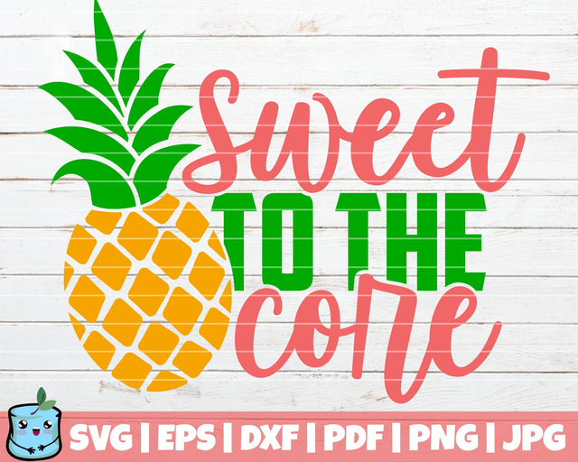 Sweet To The Core SVG MintyMarshmallows 