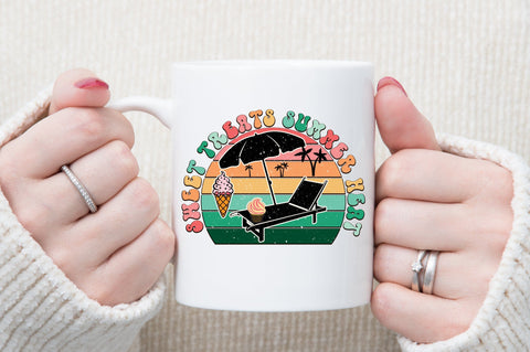 Sweet Treats Summer Heat Retro PNG Sublimation designartist 