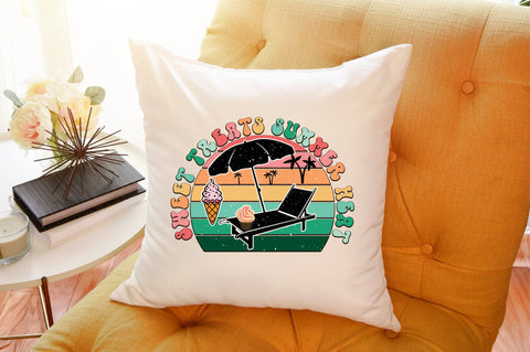 Sweet Treats Summer Heat Retro PNG Sublimation designartist 