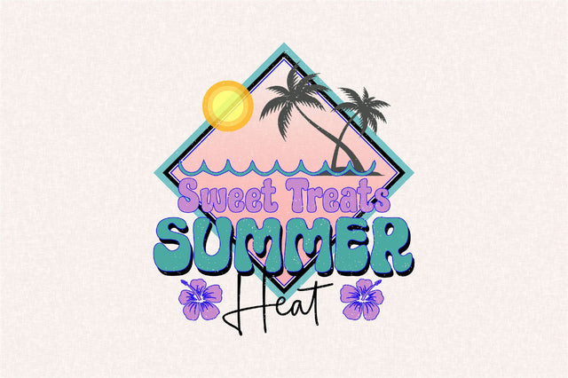 Sweet Treats Summer Heat Sublimation SVGArt 