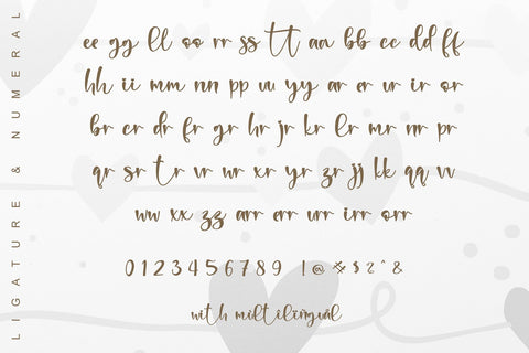 Sweet Valentine Font Stefani Letter 