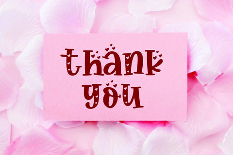 Sweet Valentine's Font Mozarella 