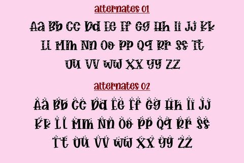 Sweet Valentine's Font Mozarella 