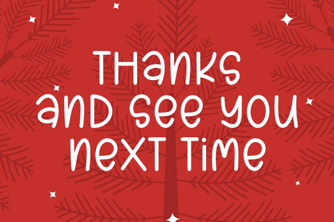 Sweet Winter - A Playful Font Font Masyafi Studio 