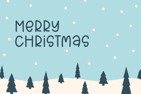 Sweet Winter - A Playful Font Font Masyafi Studio 