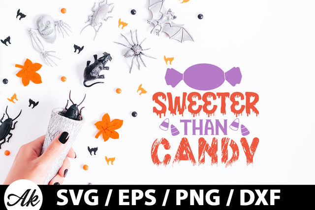 Sweeter than candy svg SVG akazaddesign 