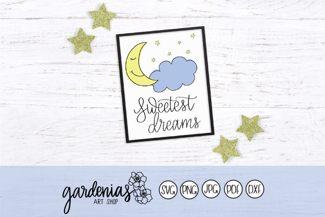 Sweetest Dreams SVG Gardenias Art Shop 