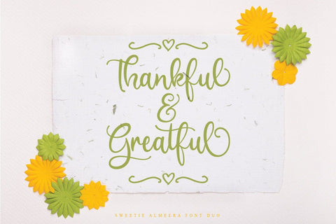 Sweetie Almeera Font Duo Font studioalmeera 