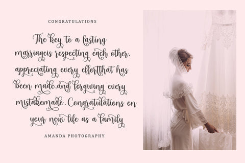 Sweetie Anabela - Modern Calligraphy Font BungStudio 