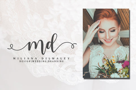 Sweetie Anabela - Modern Calligraphy Font BungStudio 