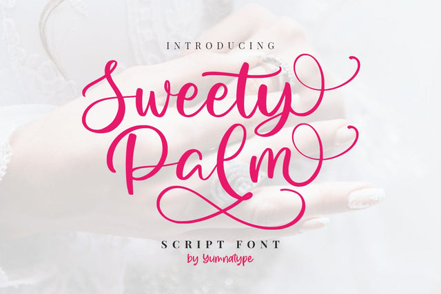 Sweety Palm Font yumnatype 